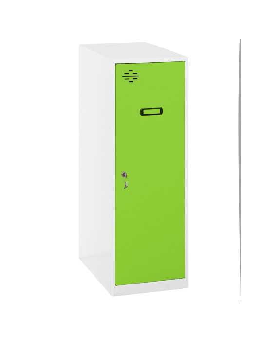 Taquilla 915x300x500 SIMONLOCKER DISM. SINGLE MINI 915x300x500 mm BL/VE marca SIMONRACK