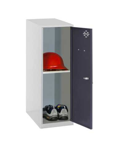 Taquilla 915x300x500 SIMONLOCKER DISM. MINI + BAN. 915x300x500 mm GR/AN marca SIMONRACK 2