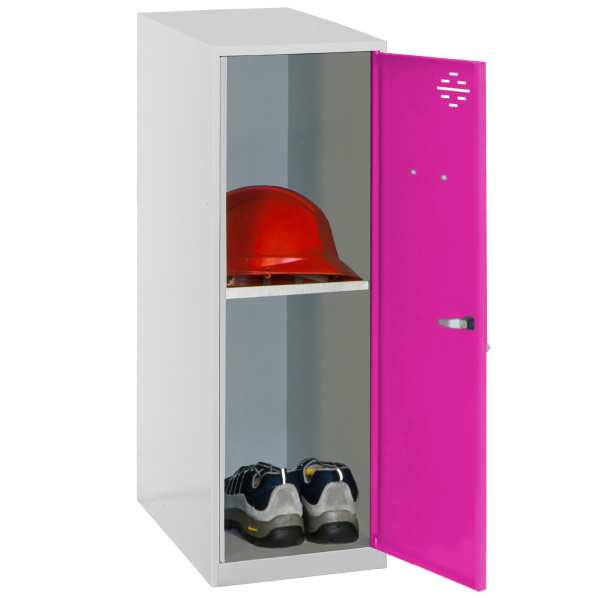 Taquilla 915x300x500 SIMONLOCKER DISM. MINI + BAN. 915x300x500 mm GR/RO marca SIMONRACK