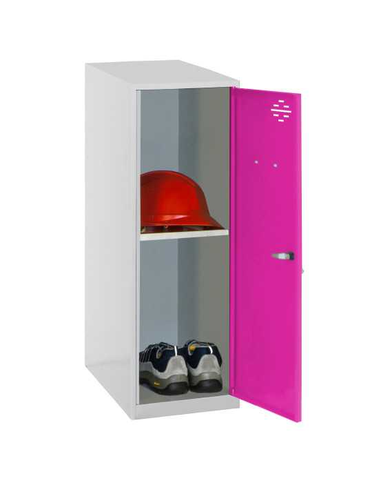 Taquilla 915x300x500 SIMONLOCKER DISM. MINI + BAN. 915x300x500 mm GR/RO marca SIMONRACK