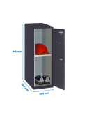 Taquilla 915x300x500 SIMONLOCKER DISM. MINI + BAN. 915x300x500 mm AN/AN marca SIMONRACK