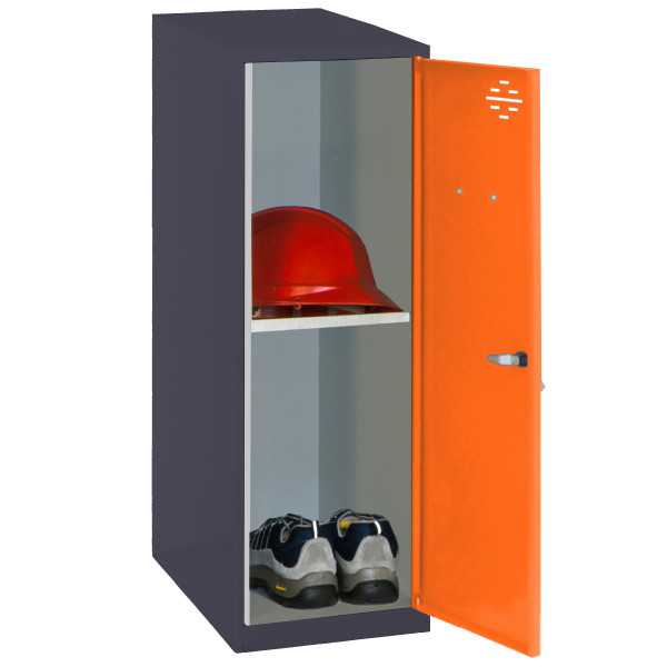 Taquilla 915x300x500 SIMONLOCKER DISM. MINI + BAN. 915x300x500 mm AN/NA marca SIMONRACK