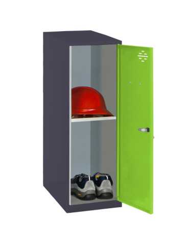 Taquilla 915x300x500 SIMONLOCKER DISM. MINI + BAN. 915x300x500 mm AN/VE marca SIMONRACK 2