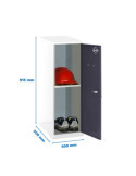 Taquilla 915x300x500 SIMONLOCKER DISM. MINI + BAN. 915x300x500 mm BL/AN marca SIMONRACK