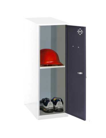 Taquilla 915x300x500 SIMONLOCKER DISM. MINI + BAN. 915x300x500 mm BL/AN marca SIMONRACK 2