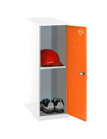 Taquilla 915x300x500 SIMONLOCKER DISM. MINI + BAN. 915x300x500 mm BL/NA marca SIMONRACK 2