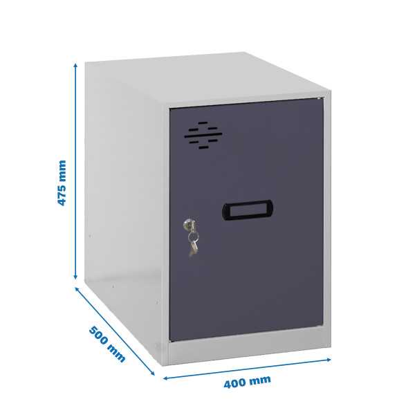 Taquilla 475x400x500 SIMONLOCKER DISM. MINI 475x400x500 mm GR/ANT marca SIMONRACK