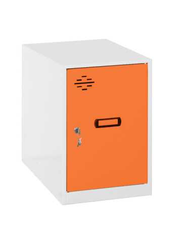 Taquilla 475x400x500 SIMONLOCKER DISM. MINI 475x400x500 mm BLA/NAR marca SIMONRACK 2