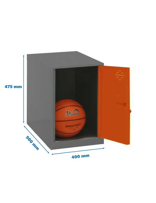 Taquilla 475x400x500 SIMONLOCKER DISM. MINI 475x400x500 mm ANT/NAR marca SIMONRACK