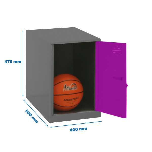 Taquilla 475x400x500 SIMONLOCKER DISM. MINI 475x400x500 mm ANT/ROS marca SIMONRACK