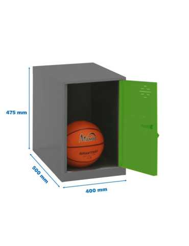 Taquilla 475x400x500 SIMONLOCKER DISM. MINI 475x400x500 mm ANT/VER marca SIMONRACK