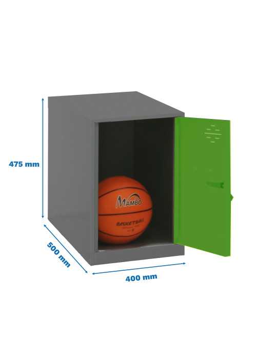 Taquilla 475x400x500 SIMONLOCKER DISM. MINI 475x400x500 mm ANT/VER marca SIMONRACK