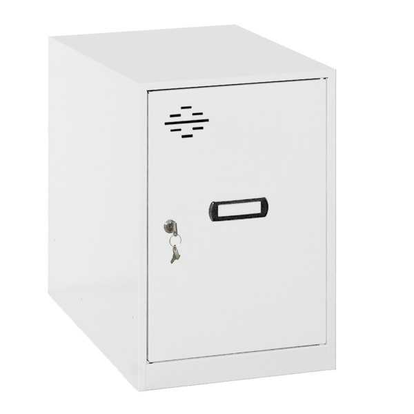 Taquilla 475x400x500 SIMONLOCKER DISM. MINI 475x400x500 mm BLA/BLA marca SIMONRACK