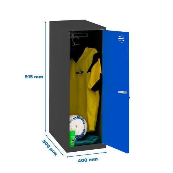 Taquilla 915x400x500 SIMONLOCKER DISM. SINGLE MINI 915x400x500 mm AN/AZ marca SIMONRACK