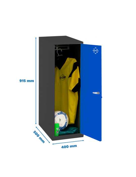 Taquilla 915x400x500 SIMONLOCKER DISM. SINGLE MINI 915x400x500 mm AN/AZ marca SIMONRACK