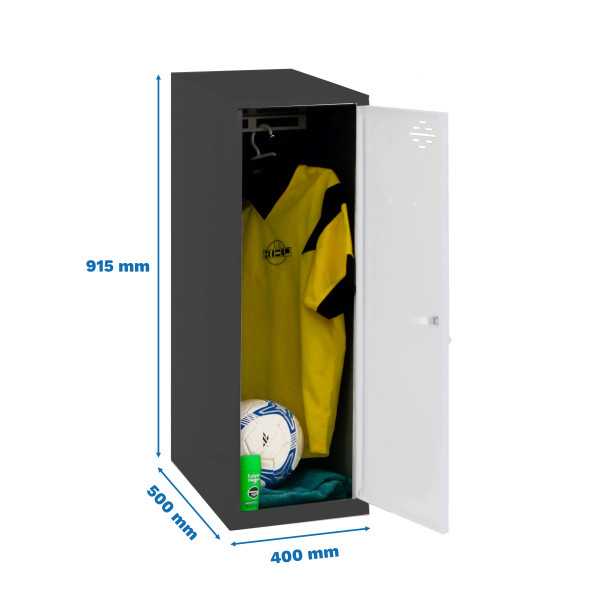 Taquilla 915x400x500 SIMONLOCKER DISM. SINGLE MINI 915x400x500 mm AN/BC marca SIMONRACK