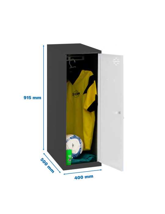 Taquilla 915x400x500 SIMONLOCKER DISM. SINGLE MINI 915x400x500 mm AN/BC marca SIMONRACK