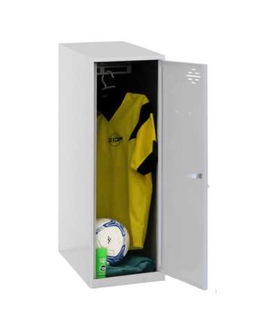 Taquilla 915x400x500 SIMONLOCKER DISM. SINGLE MINI 915x400x500 mm GRIS marca SIMONRACK 2