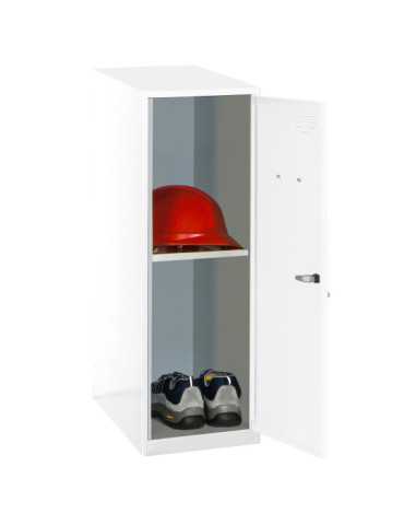 Taquilla 915x400x500 SIMONLOCKER DISM. MINI + BAN. 915x400x500 mm BL/BL marca SIMONRACK 2
