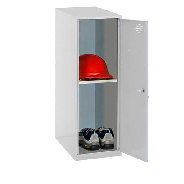 Taquilla 915x400x500 SIMONLOCKER DISM. MINI + BAN. 915x400x500 mm GRIS marca SIMONRACK