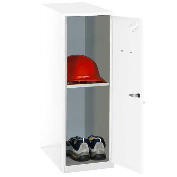 Taquilla 915x300x500 SIMONLOCKER DISM. MINI + BAN. 915x300x500 mm BL/BL marca SIMONRACK