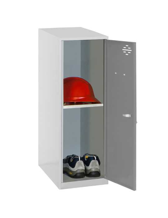 Taquilla 915x300x500 SIMONLOCKER DISM. MINI + BAN. 915x300x500 mm GRIS marca SIMONRACK