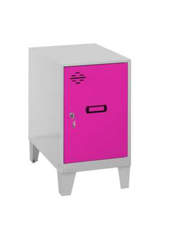 Taquilla 575x300x500 SIMONLOCKER DISM.MINI 475x300x500+PIES GR/ROS marca SIMONRACK 2