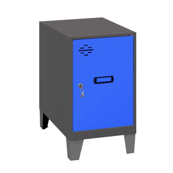 Taquilla 575x300x500 SIMONLOCKER DISM.MINI 475x300x500+PIES ANT/AZU marca SIMONRACK