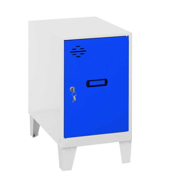 Taquilla 575x300x500 SIMONLOCKER DISM.MINI 475x300x500+PIES BLA/AZU marca SIMONRACK