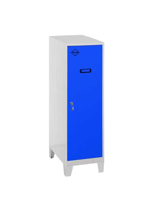Taquilla 1015x300x500 SIMONLOCKER DISM.MINI + BAN. 915x300x500+PIES G/AZ marca SIMONRACK