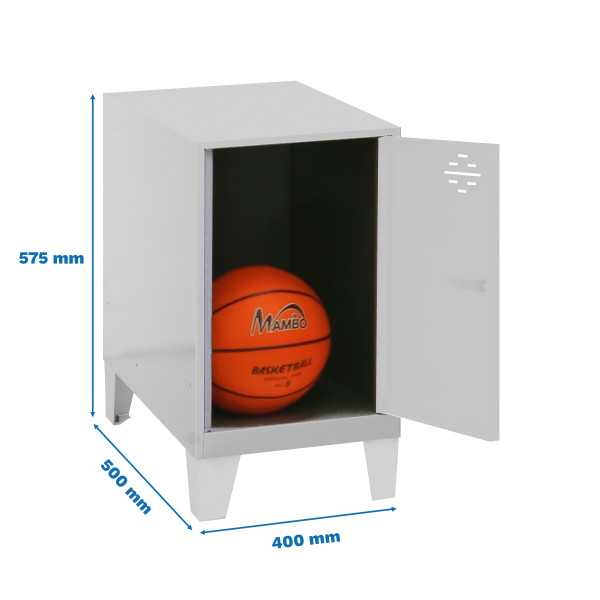 Taquilla 575x400x500 SIMONLOCKER DISM.MINI 475x400x500+PIES GRIS marca SIMONRACK