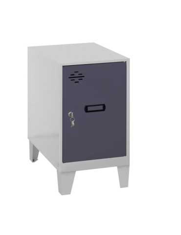 Taquilla 575x400x500 SIMONLOCKER DISM.MINI 475x400x500+PIES GR/ANT marca SIMONRACK 2