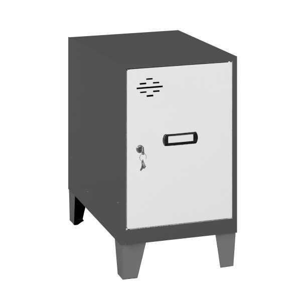 Taquilla 575x400x500 SIMONLOCKER DISM.MINI 475x400x500+PIES ANT/GR marca SIMONRACK