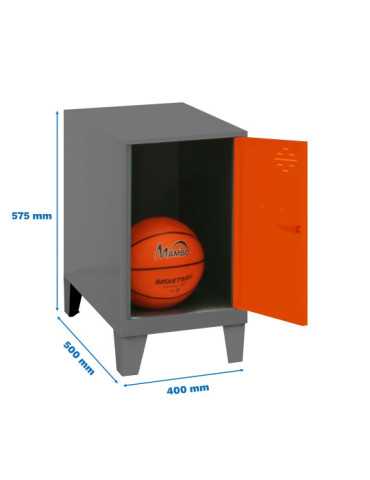 Taquilla 575x400x500 SIMONLOCKER DISM.MINI 475x400x500+PIES ANT/NAR marca SIMONRACK