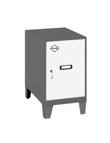 Taquilla 575x400x500 SIMONLOCKER DISM.MINI 475x400x500+PIES AN/BCO marca SIMONRACK 2