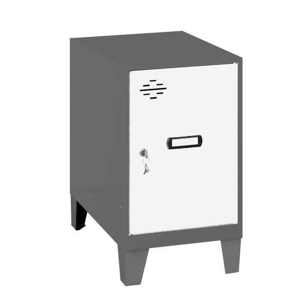 Taquilla 575x400x500 SIMONLOCKER DISM.MINI 475x400x500+PIES AN/BCO marca SIMONRACK