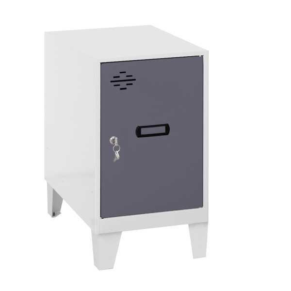 Taquilla 575x400x500 SIMONLOCKER DISM.MINI 475x400x500+PIES BLA/ANT marca SIMONRACK