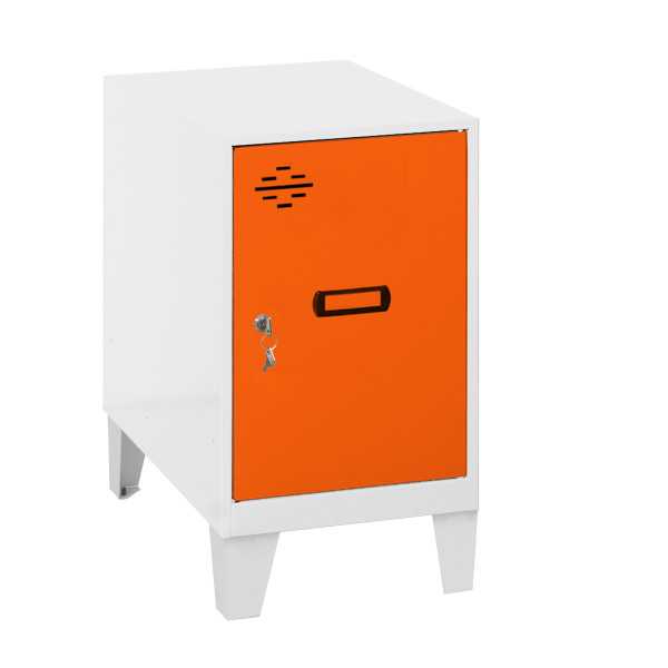 Taquilla 575x400x500 SIMONLOCKER DISM.MINI 475x400x500+PIES BLA/NAR marca SIMONRACK