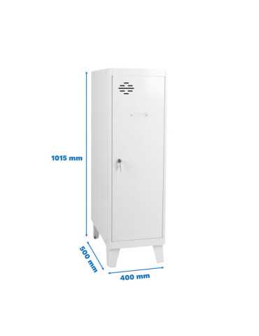 Taquilla 1015x400x500 SIMONLOCKER DISM.SINGLE MINI 915x400x500+PIES B/B marca SIMONRACK