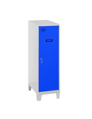 Taquilla 1015x400x500 SIMONLOCKER DISM.SINGLE MINI 915x400x500+PIES G/AZ marca SIMONRACK 2