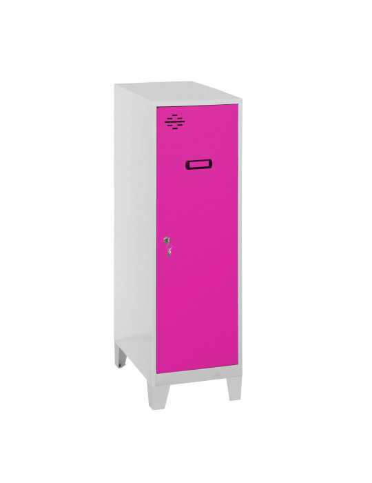 Taquilla 1015x400x500 SIMONLOCKER DISM.SINGLE MINI 915x400x500+PIES G/RO marca SIMONRACK