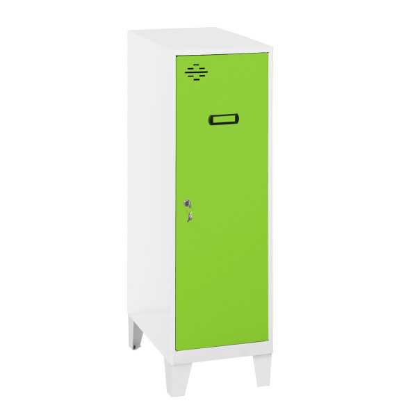 Taquilla 1015x400x500 SIMONLOCKER DISM.SINGLE MINI 915x400x500+PIES B/VE marca SIMONRACK