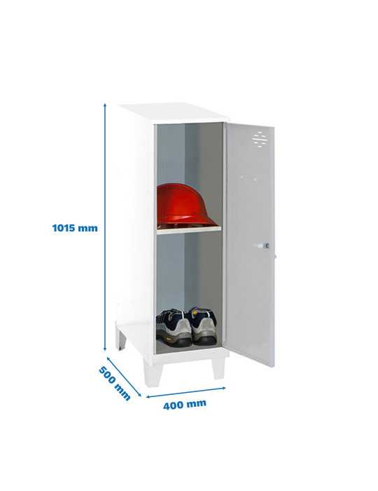 Taquilla 1015x400x500 SIMONLOCKER DISM.MINI + BAN. 915x400x500+PIES B/G marca SIMONRACK