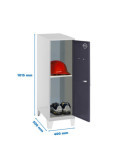 Taquilla 1015x400x500 SIMONLOCKER DISM.MINI + BAN. 915x400x500+PIES G/AN marca SIMONRACK
