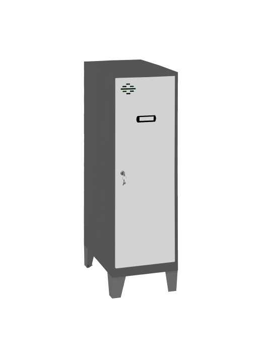 Taquilla 1015x400x500 SIMONLOCKER DISM.MINI + BAN. 915x400x500+PIES AN/B marca SIMONRACK