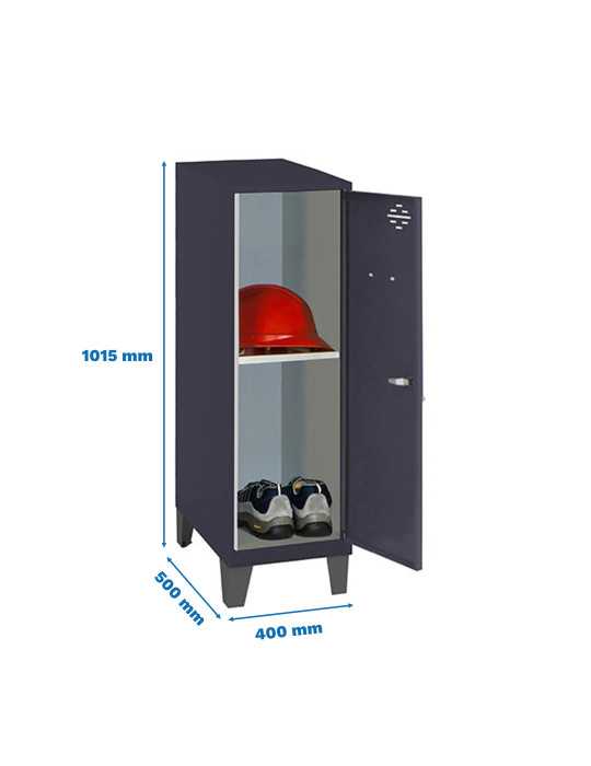 Taquilla 1015x400x500 SIMONLOCKER DISM.MINI + BAN. 915x400x500+PIE AN/AN marca SIMONRACK