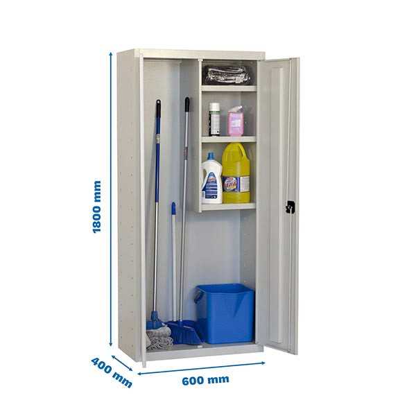 Taquilla 1800x600x400 SIMONLOCKER PROFESIONAL CLEANING 180x60x40 2/3 GRIS marca SIMONRACK