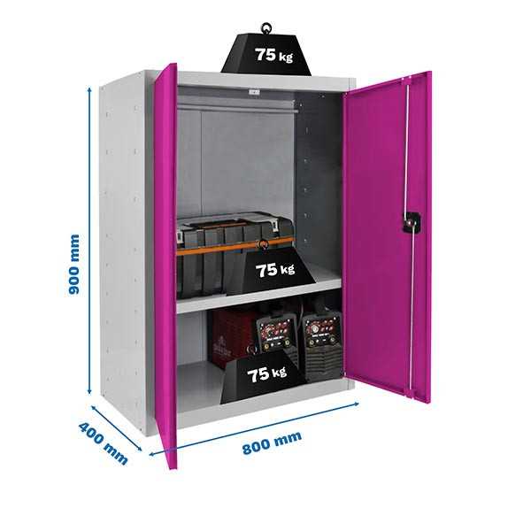 Taquilla 900x800x400 SIMONLOCKER PROFESIONAL MULTI. 90x80x40 2/1 GR/RS marca SIMONRACK