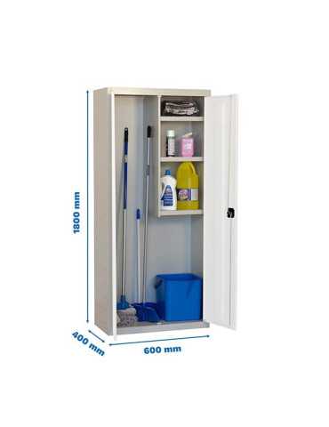 Taquilla 1800x600x400 SIMONLOCKER PROFESIONAL CLEANING 180x60x40 2/3 GR/BC marca SIMONRACK