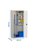 Taquilla 1800x600x400 SIMONLOCKER PROFESIONAL CLEANING 180x60x40 2/3 GR/BC marca SIMONRACK
